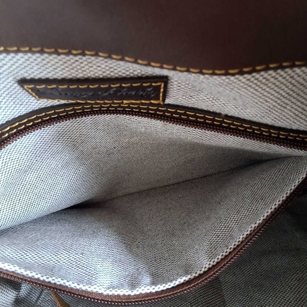 Dooney & Bourke Python Embossed Large Zip Hobo Shoulder Bag - Picture 14 of 16